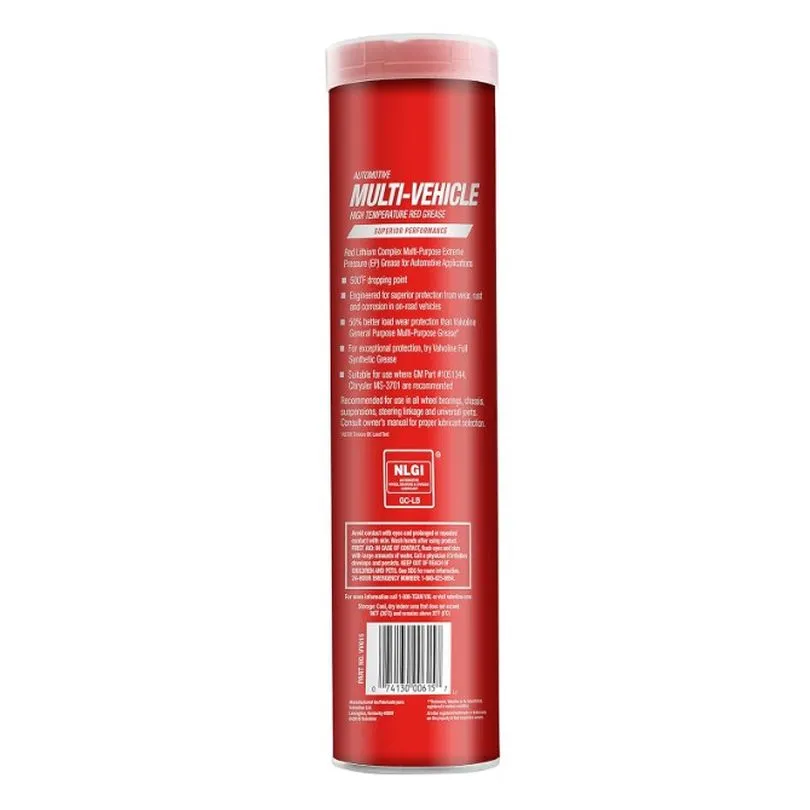 Valvoline Hi-Temp Red Grease